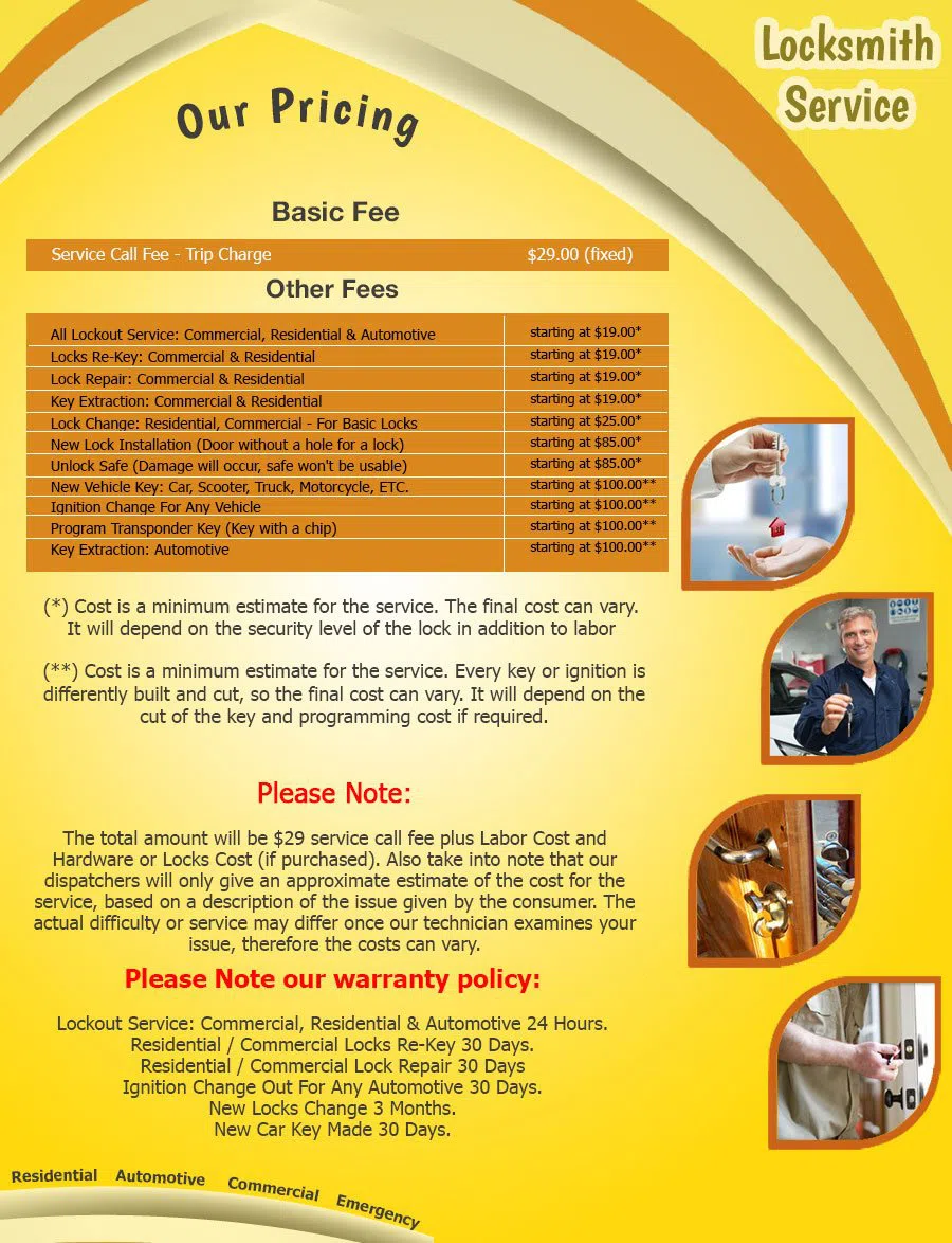 Village Locksmith Store Morristown, NJ 973-891-3345